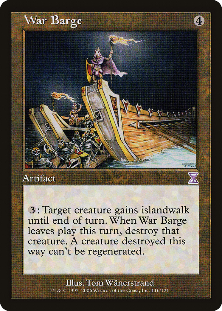 War Barge (TSB-116) (Foil)