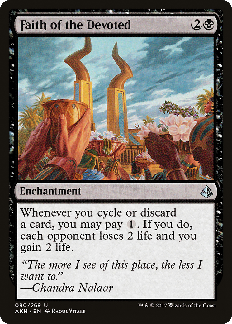 Faith of the Devoted (AKH-090) (Foil)