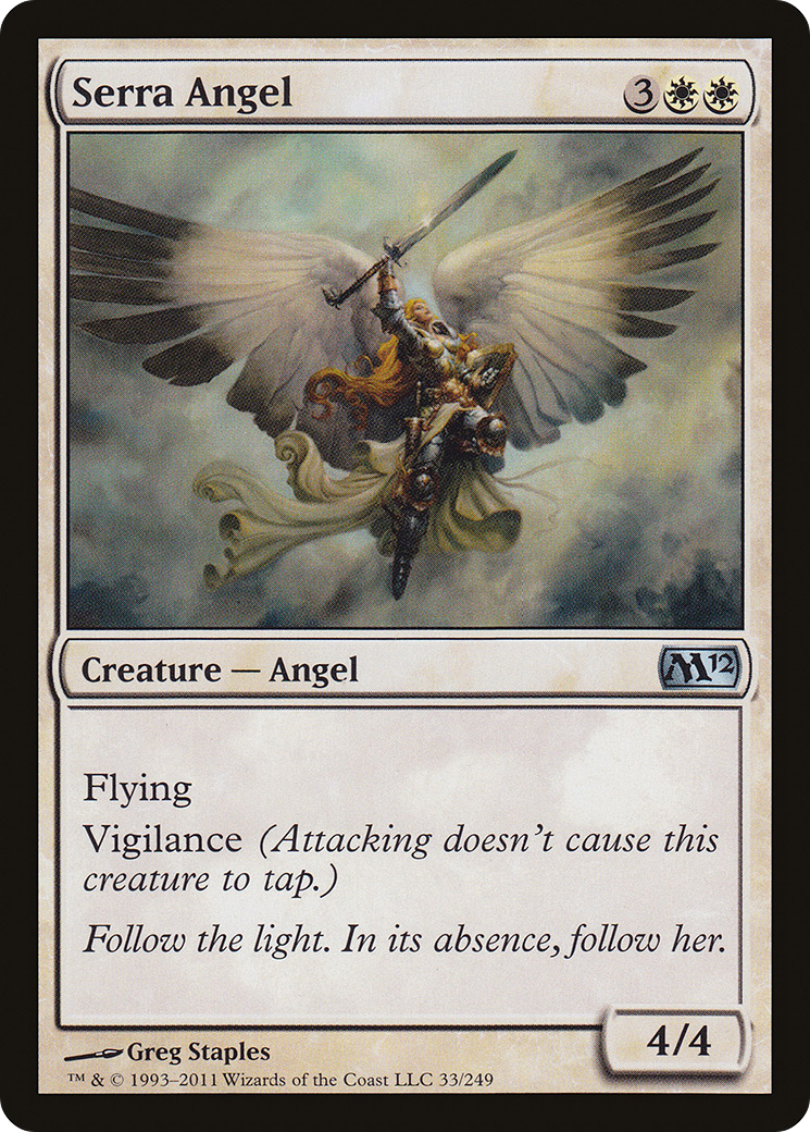 Serra Angel (M12-033) (Foil)