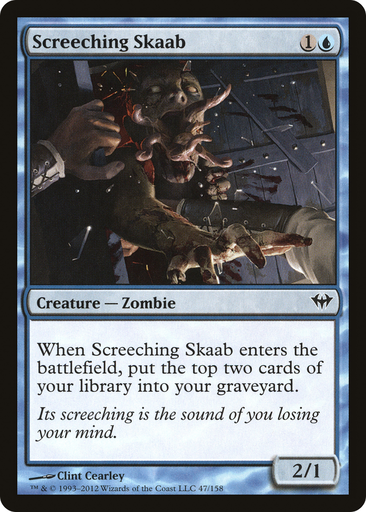 Screeching Skaab (DKA-047) (Foil)