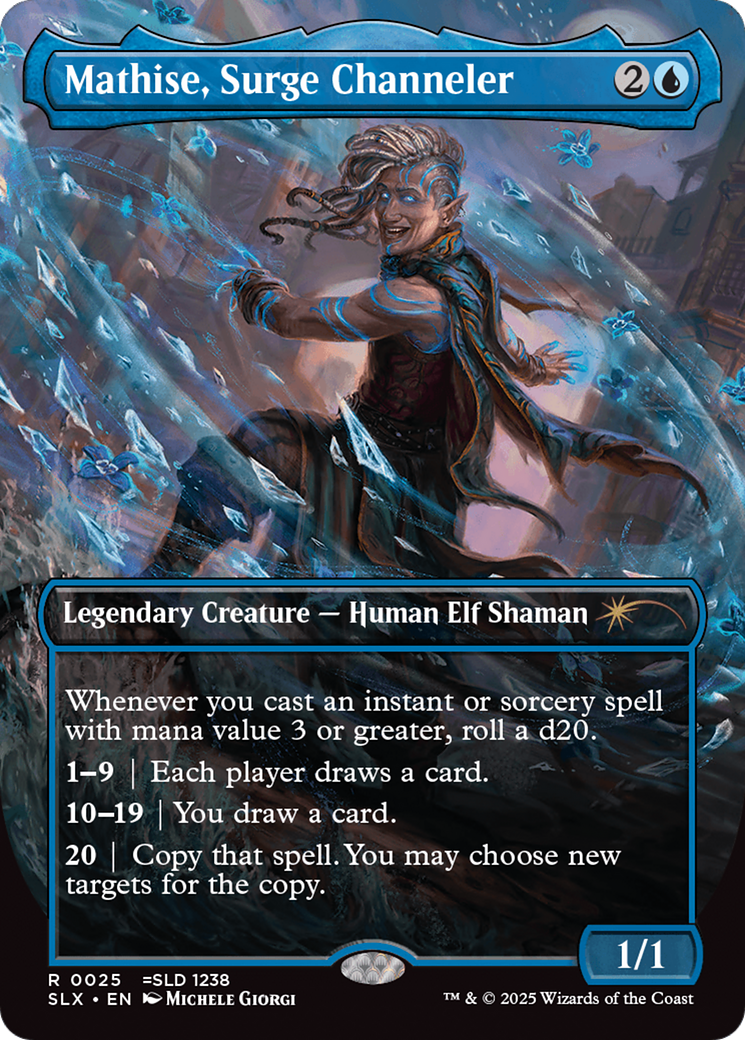 Mathise, Surge Channeler (SLX-025) (Borderless)
