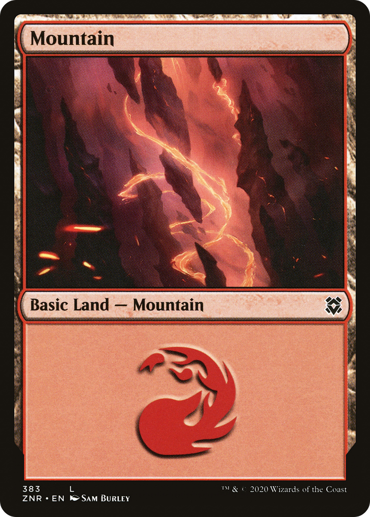 Mountain (ZNR-383) (Foil)