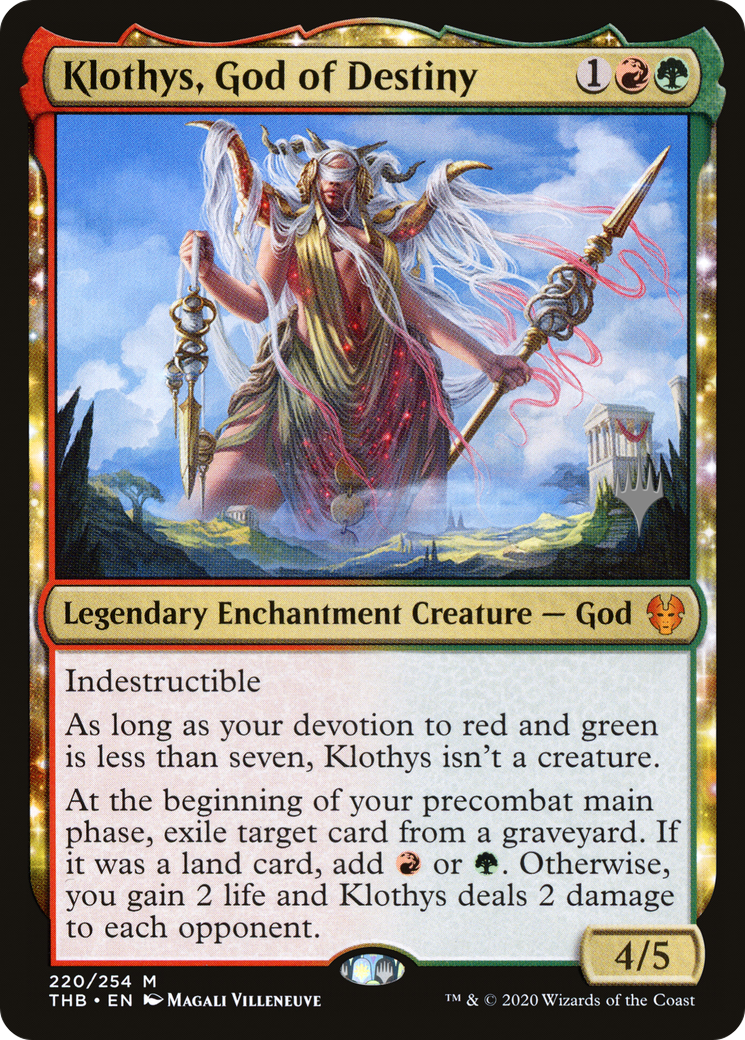 Klothys, God of Destiny (PPTHB-220P) (Foil)
