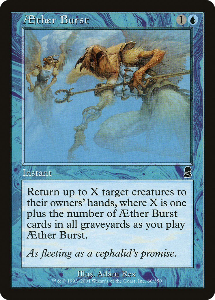 Aether Burst (ODY-060) (Foil)