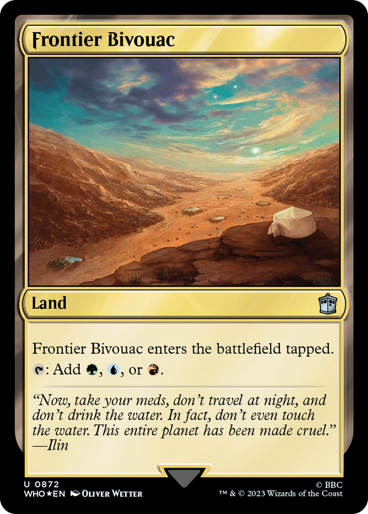 Frontier Bivouac (WHO-872) (Surge Foil)
