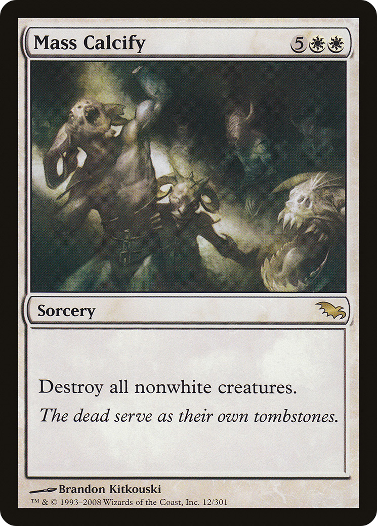 Mass Calcify (SHM-012) (Foil)