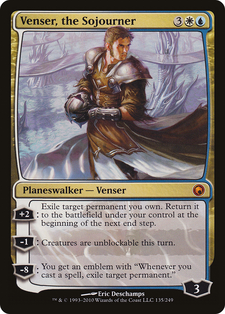 Venser, the Sojourner (SOM-135) (Foil)