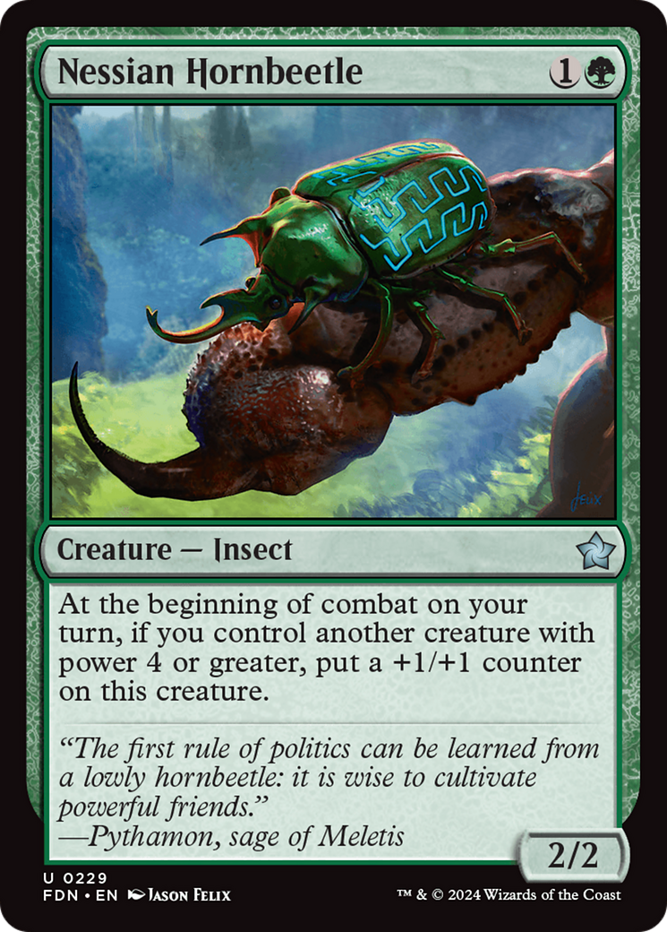 Nessian Hornbeetle (FDN-229) (Foil)
