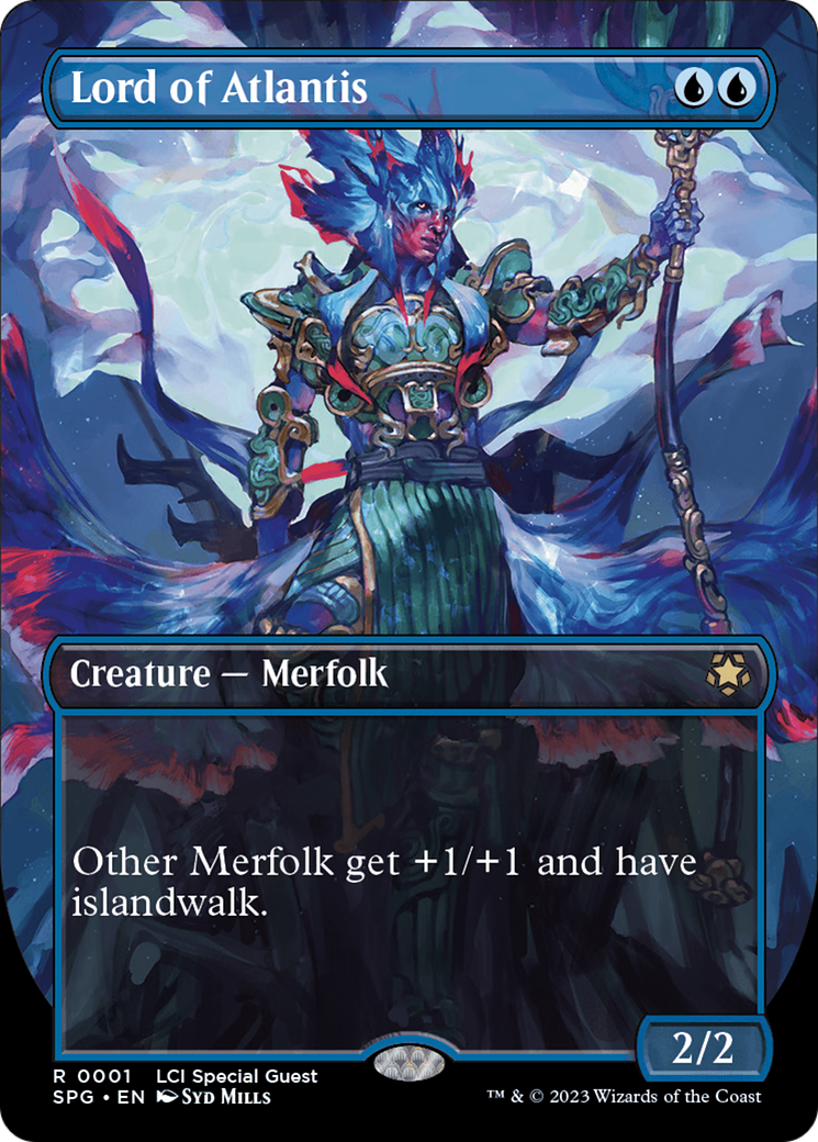 Lord of Atlantis (SPG-001) (Borderless) (Foil)