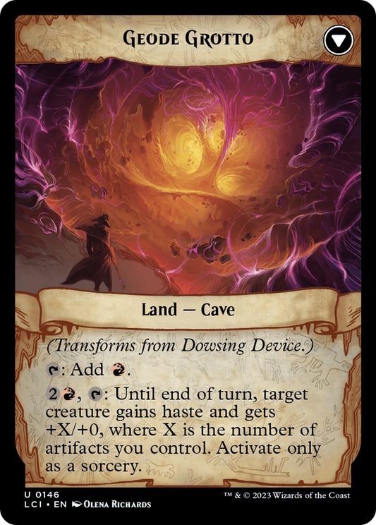 Dowsing Device // Geode Grotto (LCI-146) (Foil)