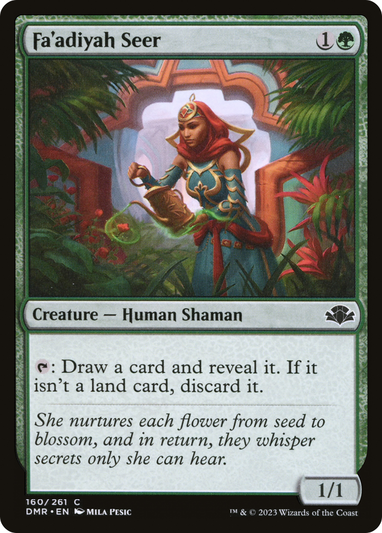 Fa'adiyah Seer (DMR-160) (Foil)