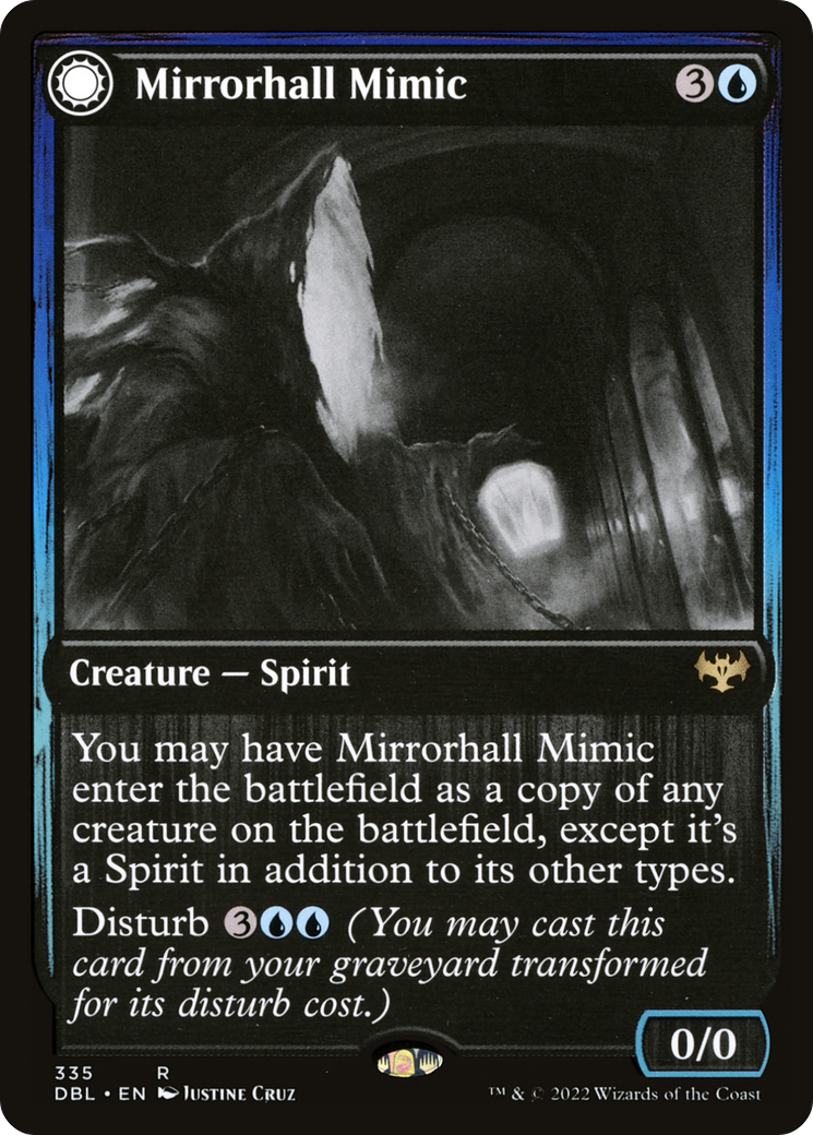 Mirrorhall Mimic // Ghastly Mimicry (DBL-335) (Foil)