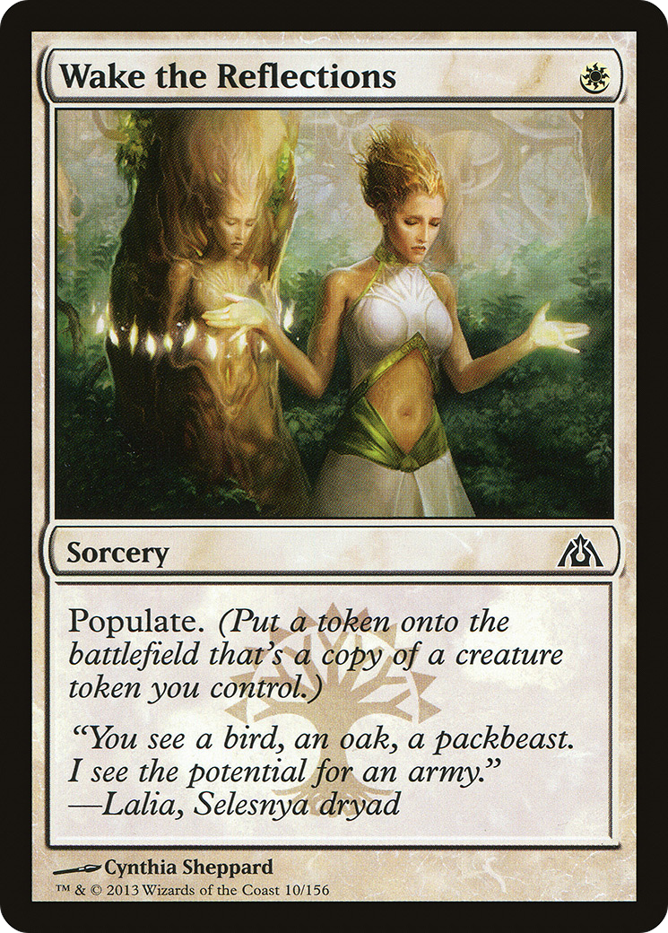 Wake the Reflections (DGM-010) (Foil)