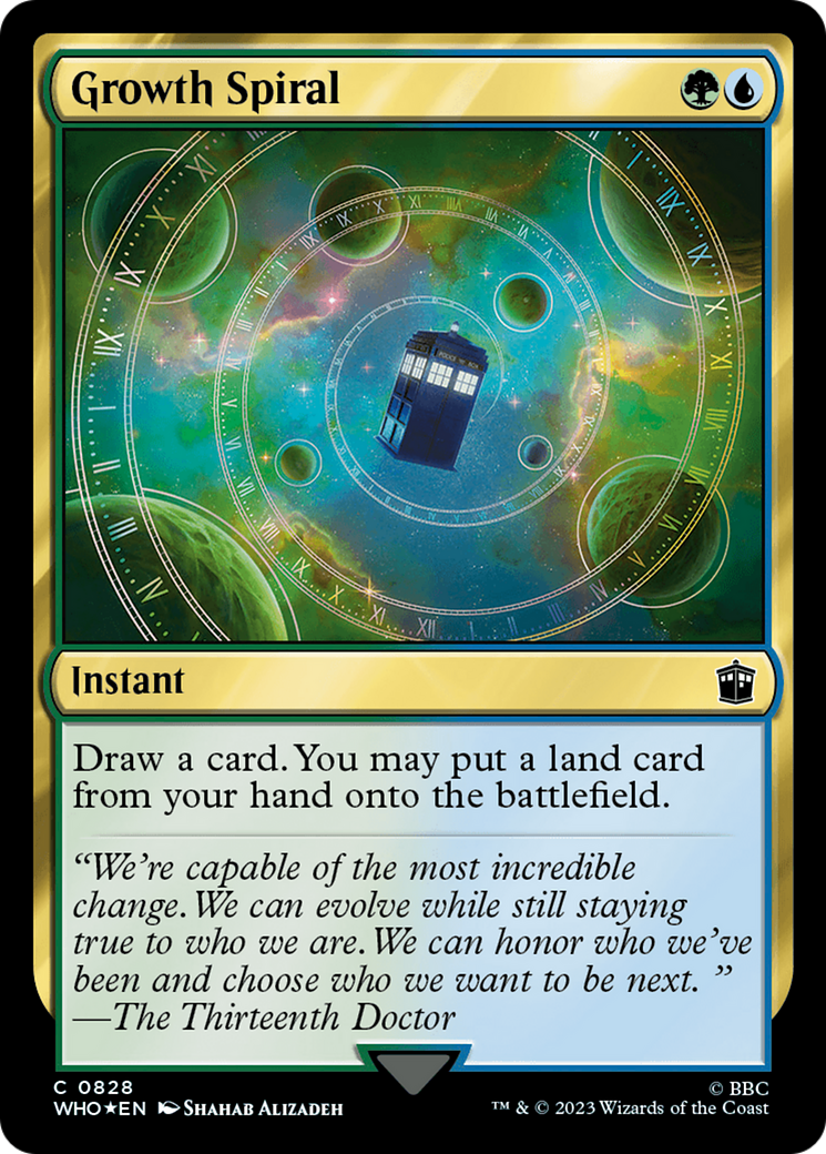 Growth Spiral (WHO-828) (Surge Foil)