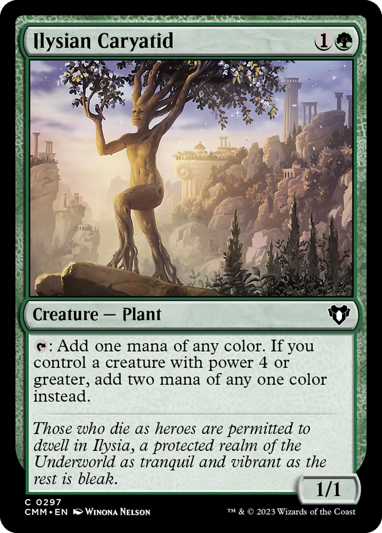 Ilysian Caryatid (CMM-297) (Foil)