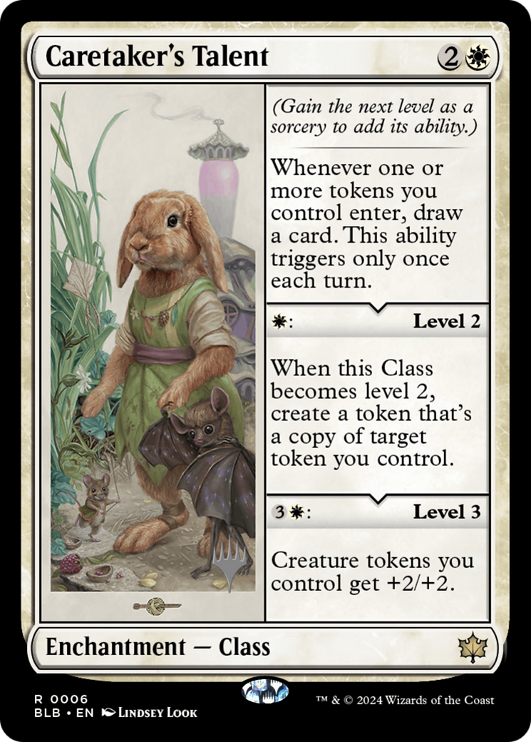 Caretaker's Talent (PPBLB-06P)