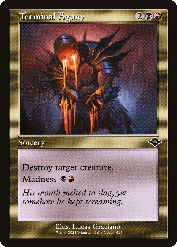 Terminal Agony (MH2-424) (Foil)