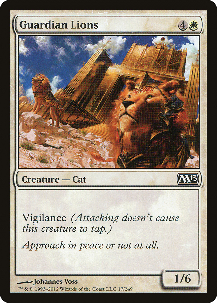 Guardian Lions (M13-017) (Foil)
