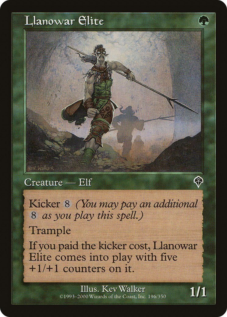 Llanowar Elite (INV-196) (Foil)