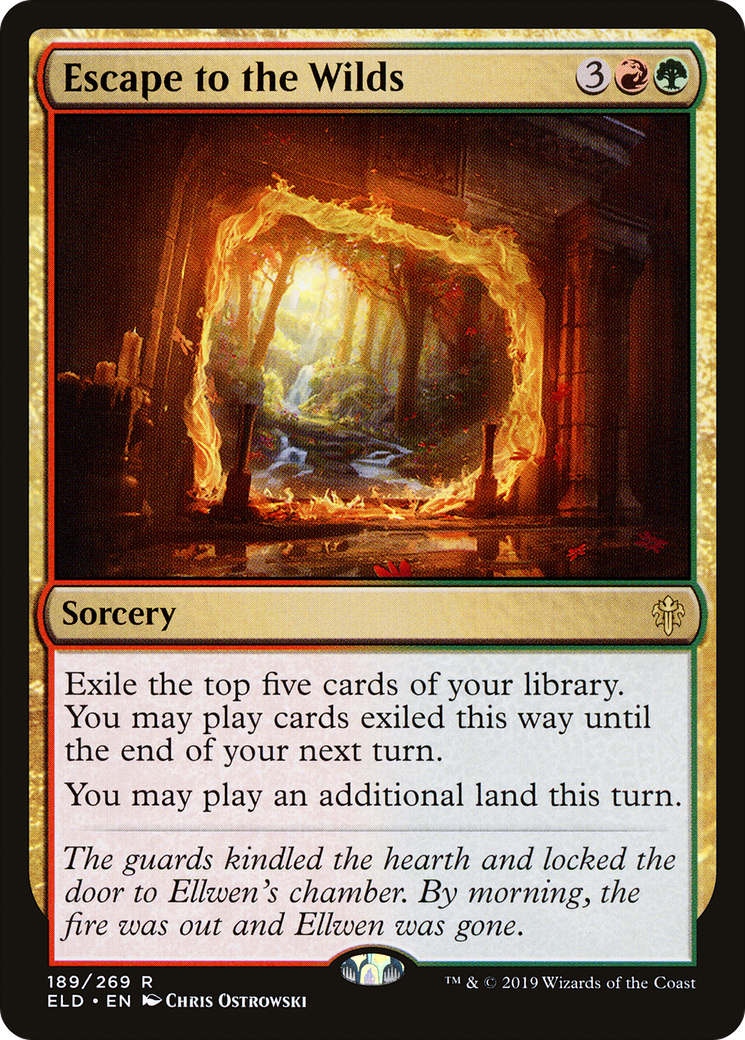 Escape to the Wilds (ELD-189) (Foil)