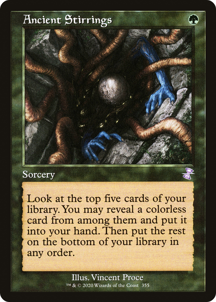 Ancient Stirrings (TSR-355) (Foil)