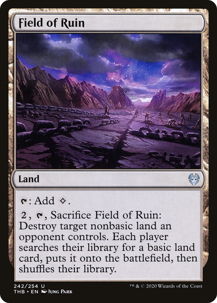 Field of Ruin (THB-242) (Foil)
