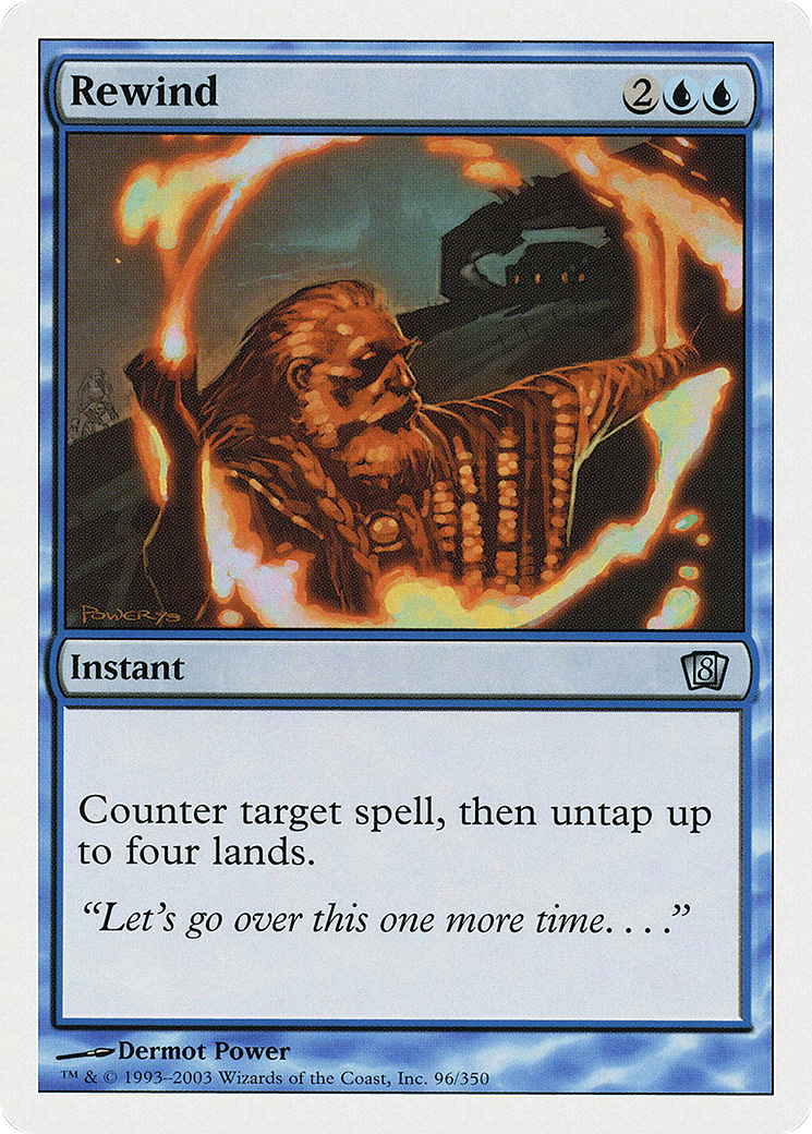 Rewind (8ED-096) (Foil)