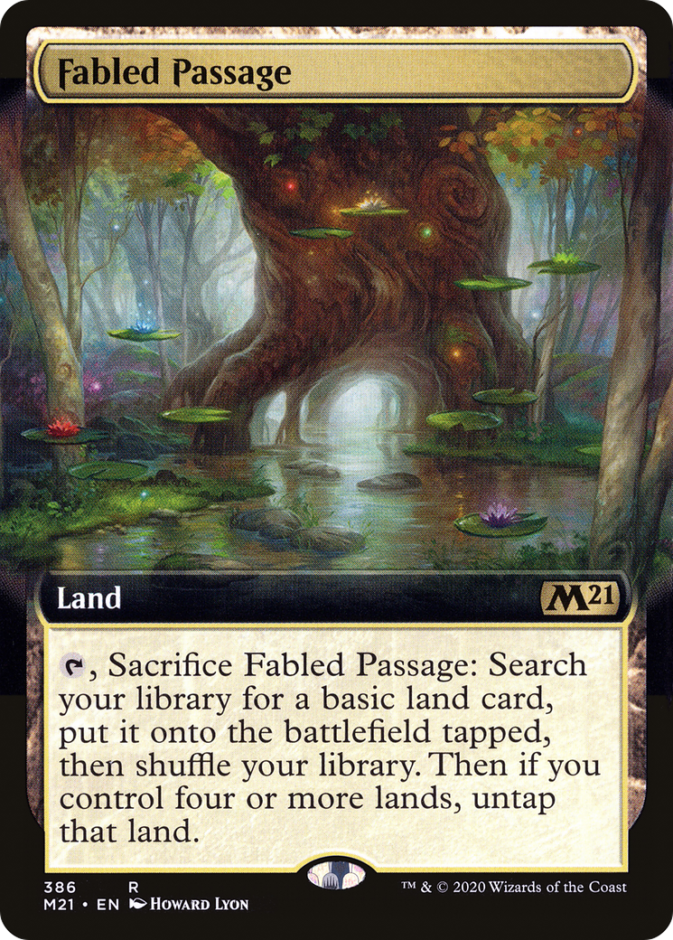 Fabled Passage (M21-386) (Extended Art) (Foil)