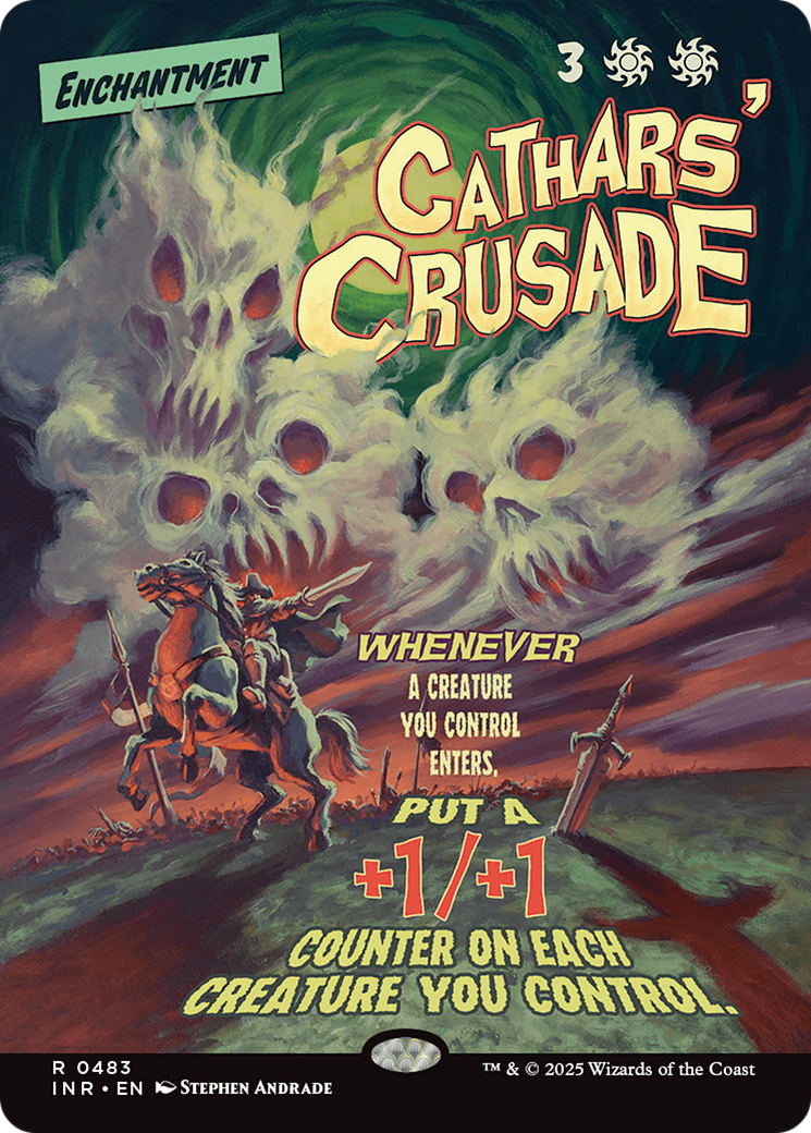Cathars' Crusade (INR-483) (Showcase) (Borderless) (Foil)