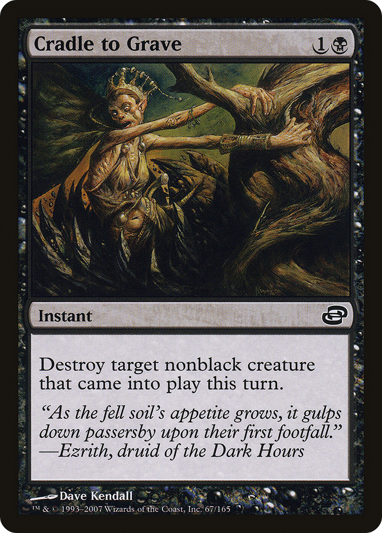 Cradle to Grave (PLC-067) (Foil)