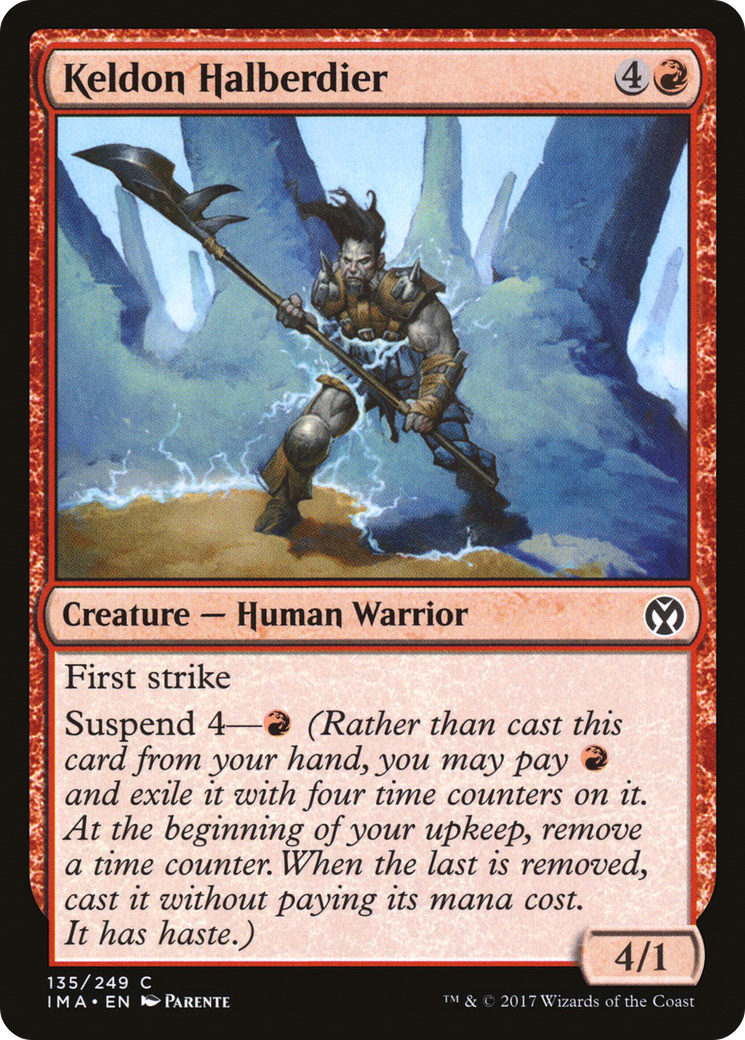 Keldon Halberdier (IMA-135) (Foil)