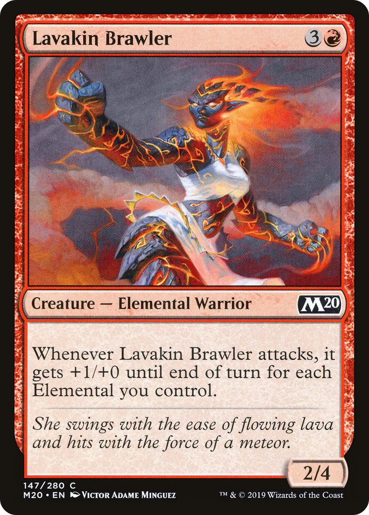 Lavakin Brawler (M20-147) (Foil)