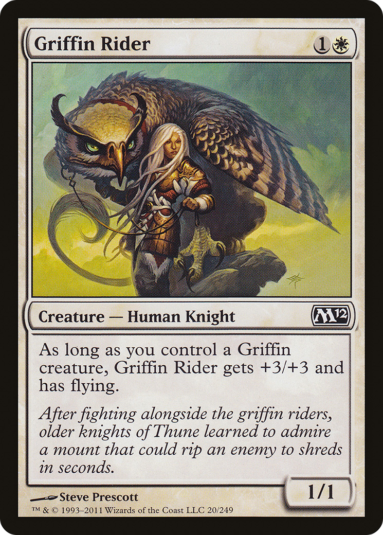 Griffin Rider (M12-020) (Foil)