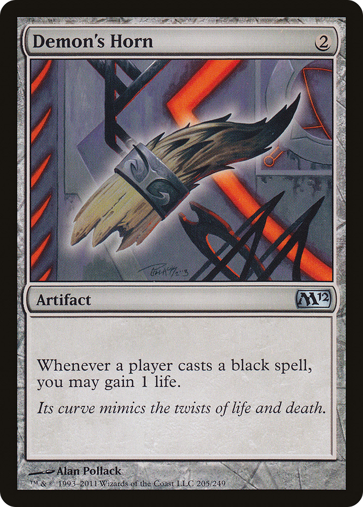Demon's Horn (M12-205) (Foil)