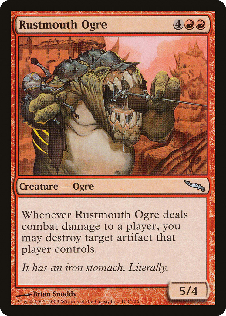Rustmouth Ogre (MRD-103) (Foil)