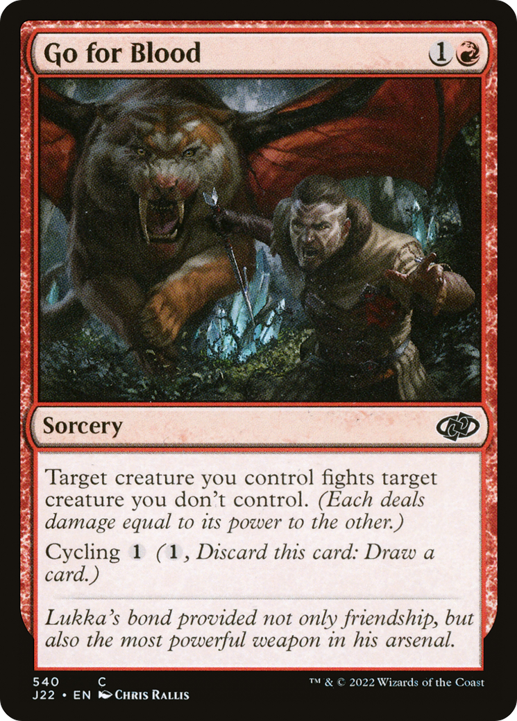 Go for Blood (J22-540)