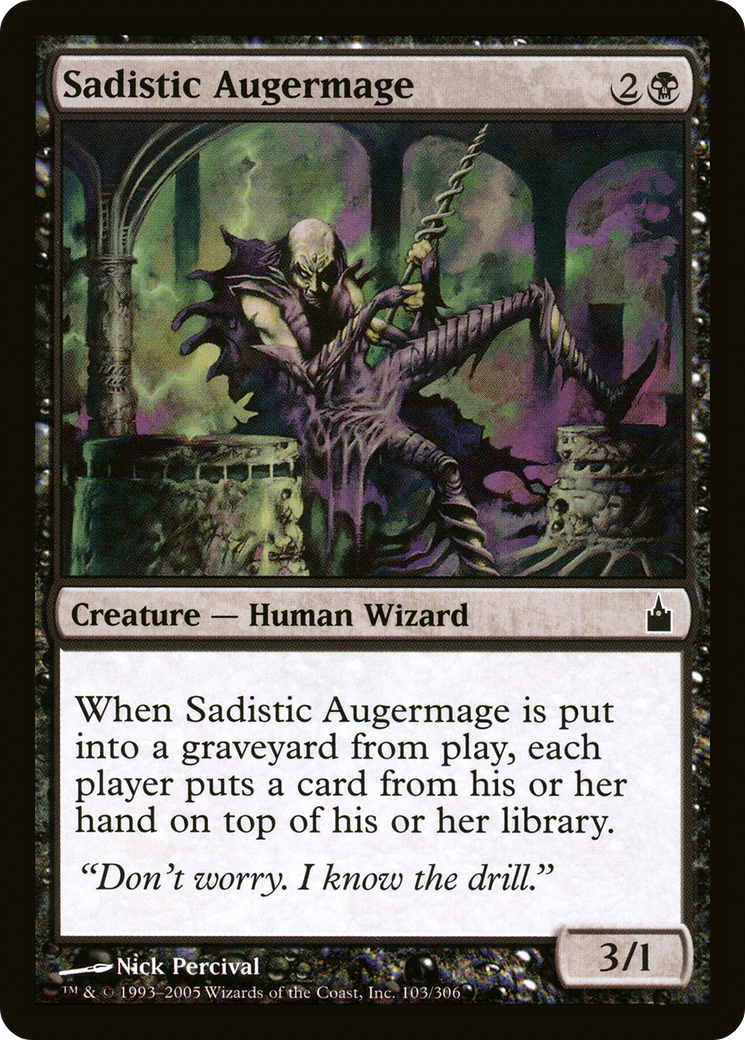 Sadistic Augermage (RAV-103) (Foil)
