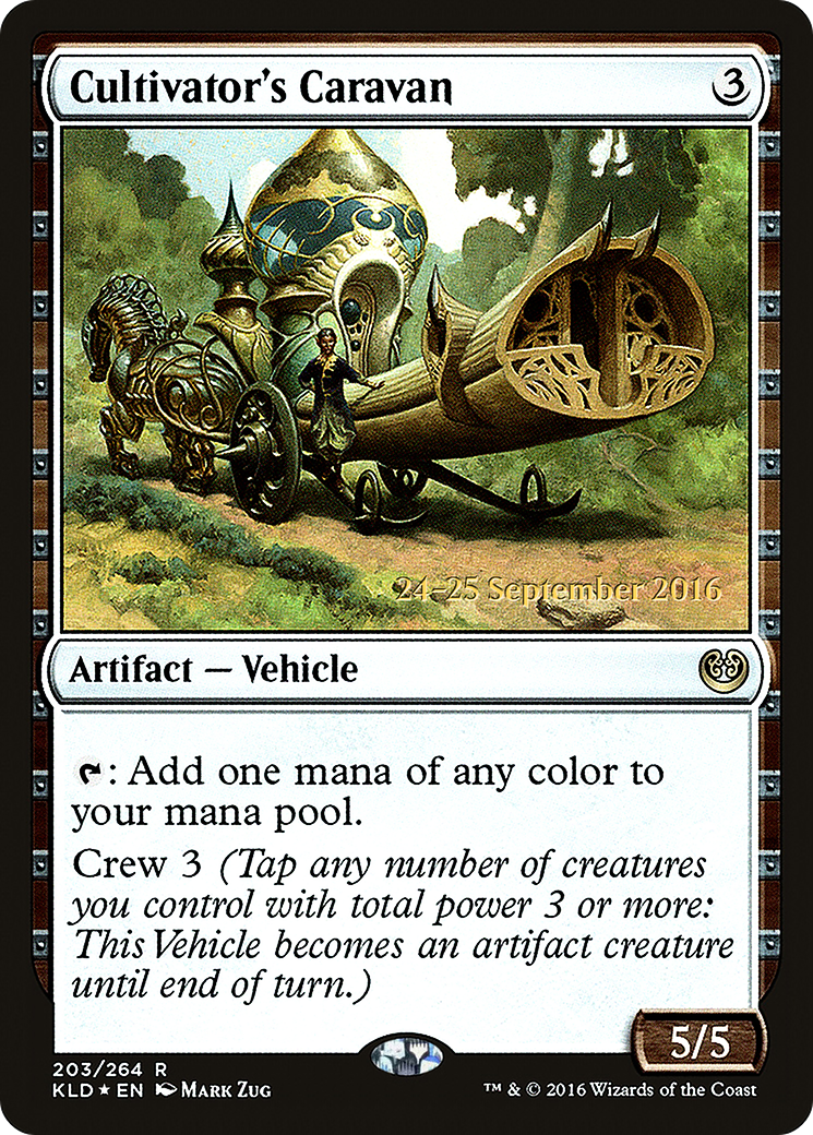 Cultivator's Caravan (PRE-203S) (Foil)