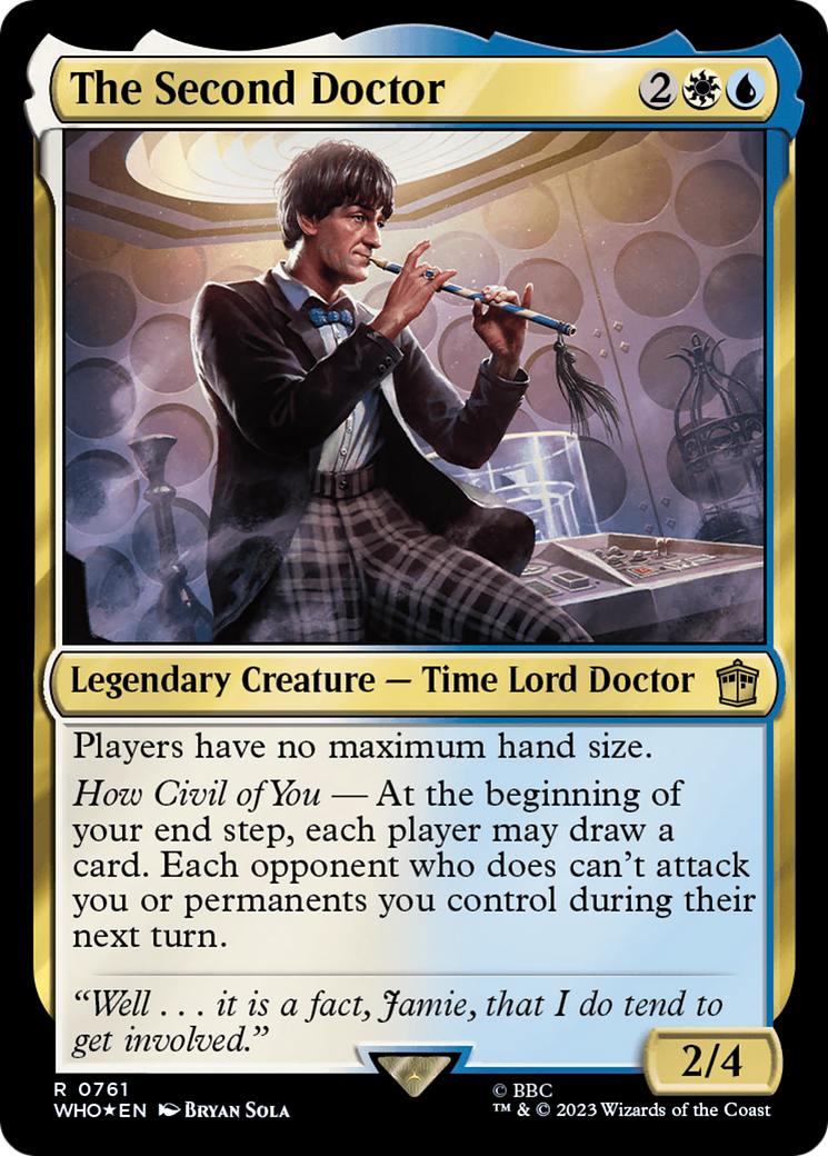 The Second Doctor (WHO-761) (Surge Foil)