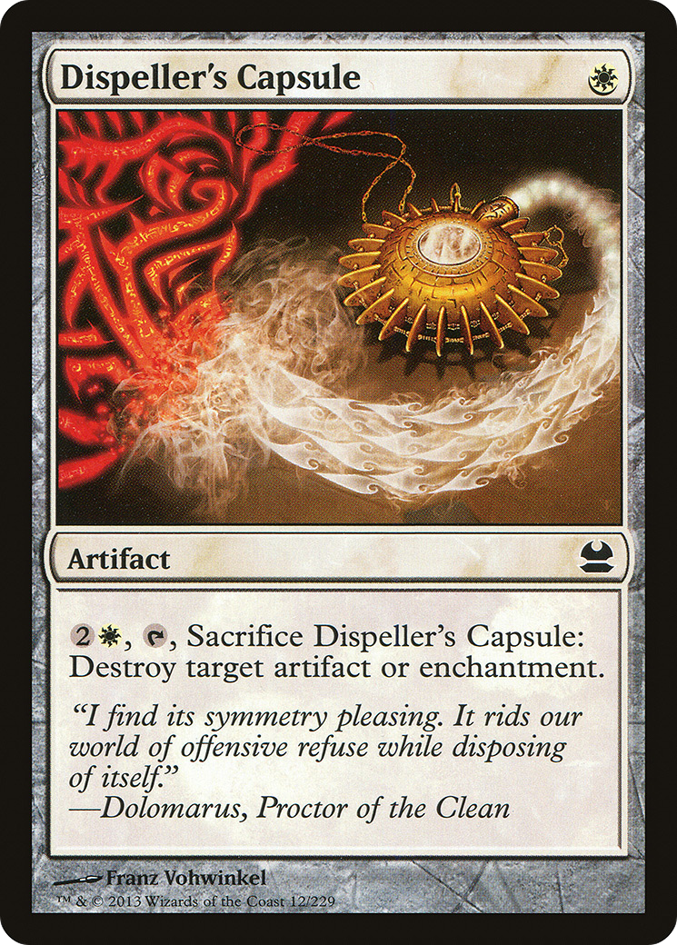 Dispeller's Capsule (MMA-012) (Foil)