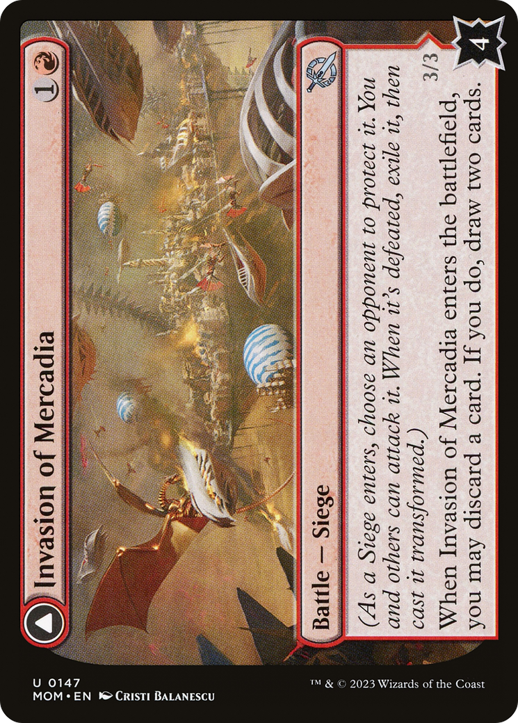 Invasion of Mercadia // Kyren Flamewright (MOM-147)