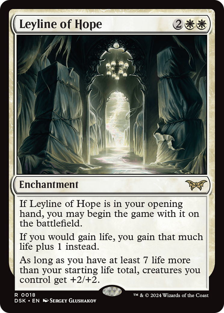 Leyline of Hope (DSK-018) (Foil)