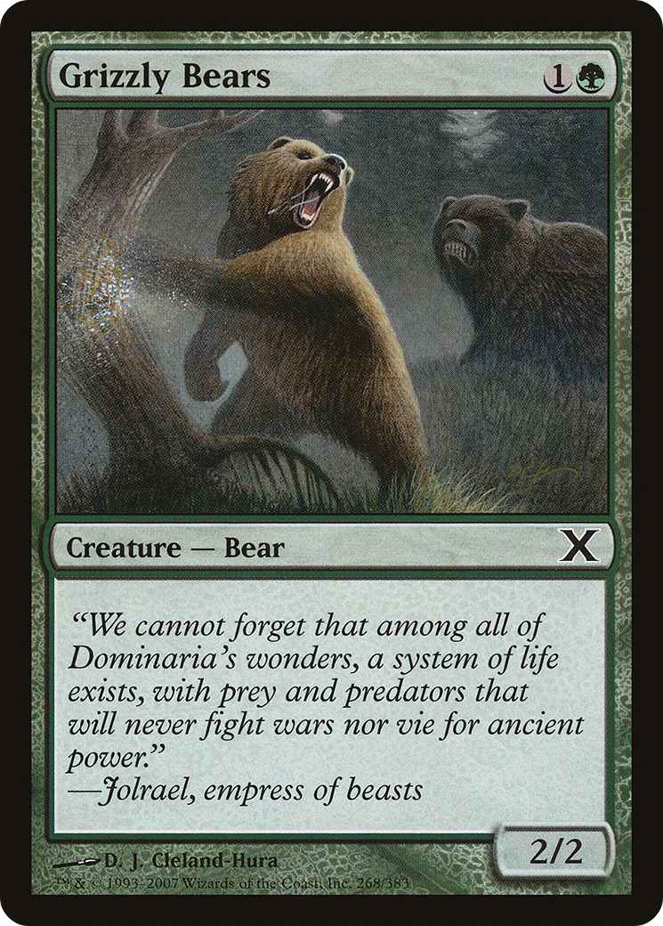 Grizzly Bears (10E-268) (Foil)