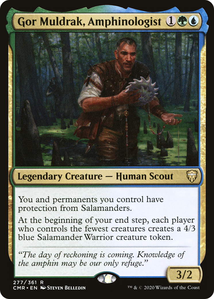 Gor Muldrak, Amphinologist (CMR-277)