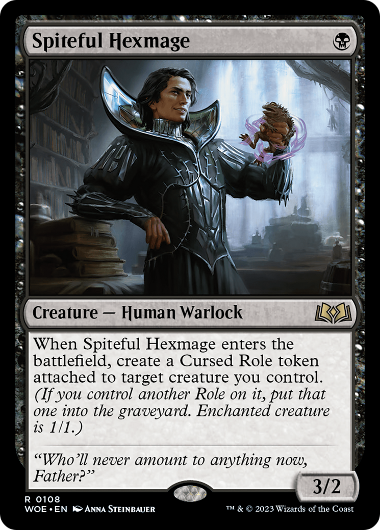 Spiteful Hexmage (WOE-108) (Foil)
