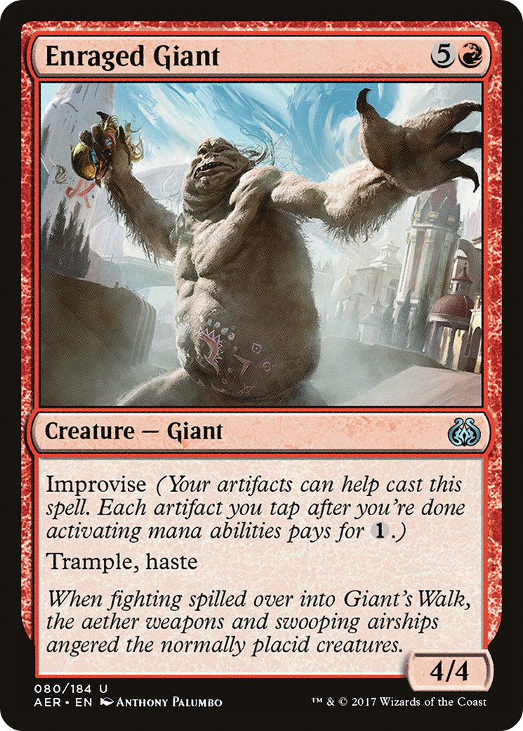Enraged Giant (AER-080) (Foil)