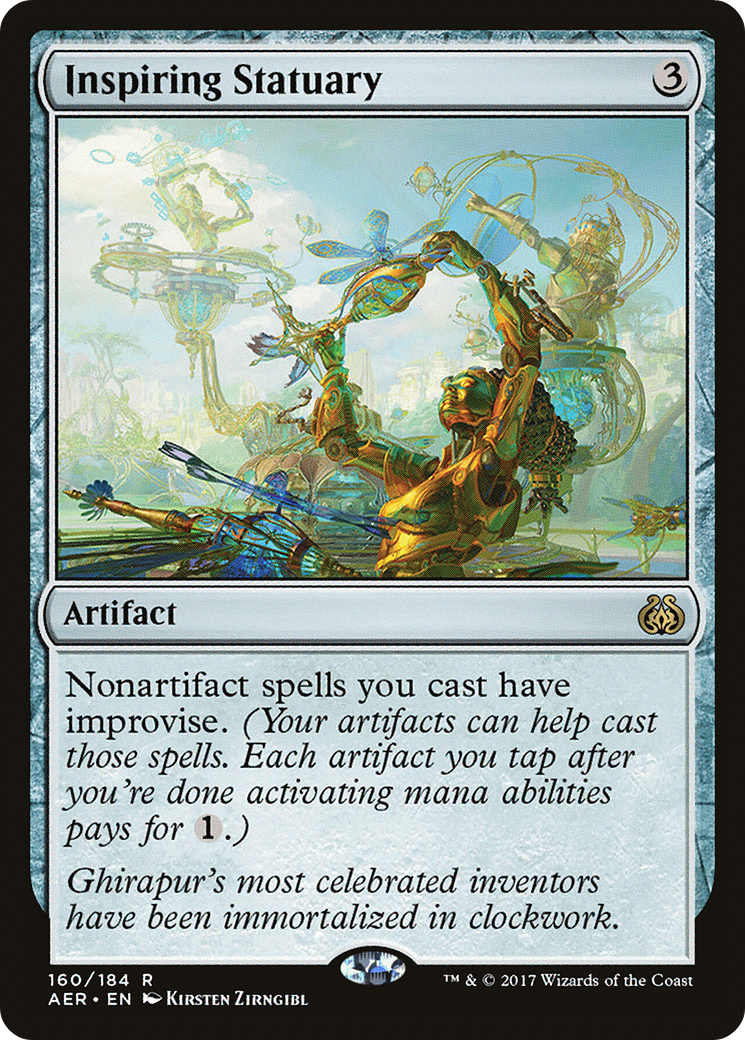 Inspiring Statuary (AER-160) (Foil)