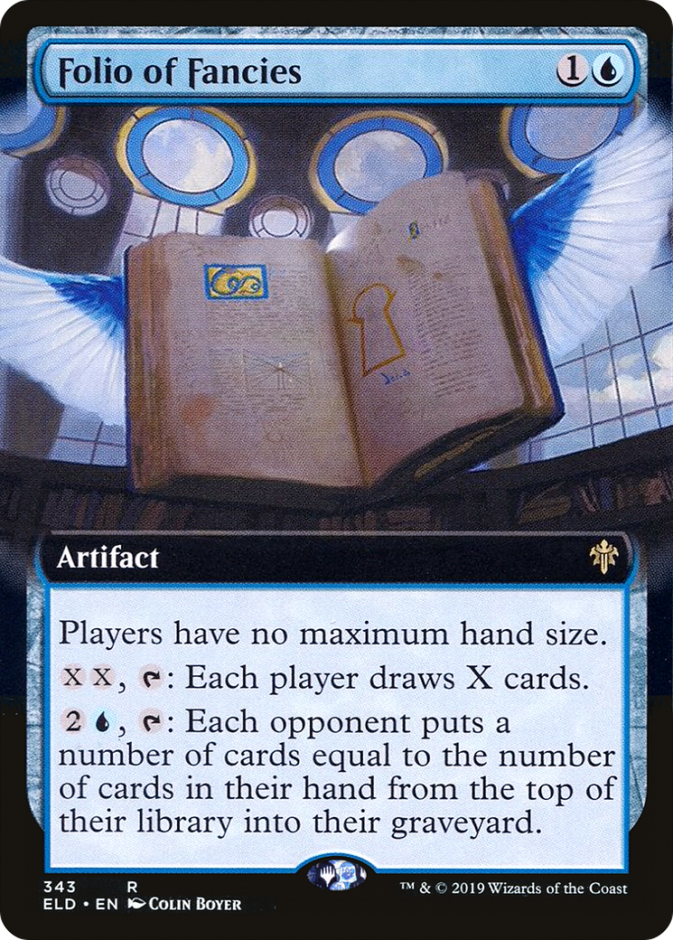 Folio of Fancies (ELD-343) (Extended Art) (Foil)