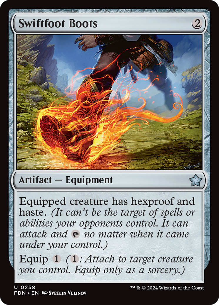 Swiftfoot Boots (FDN-258) (Foil)