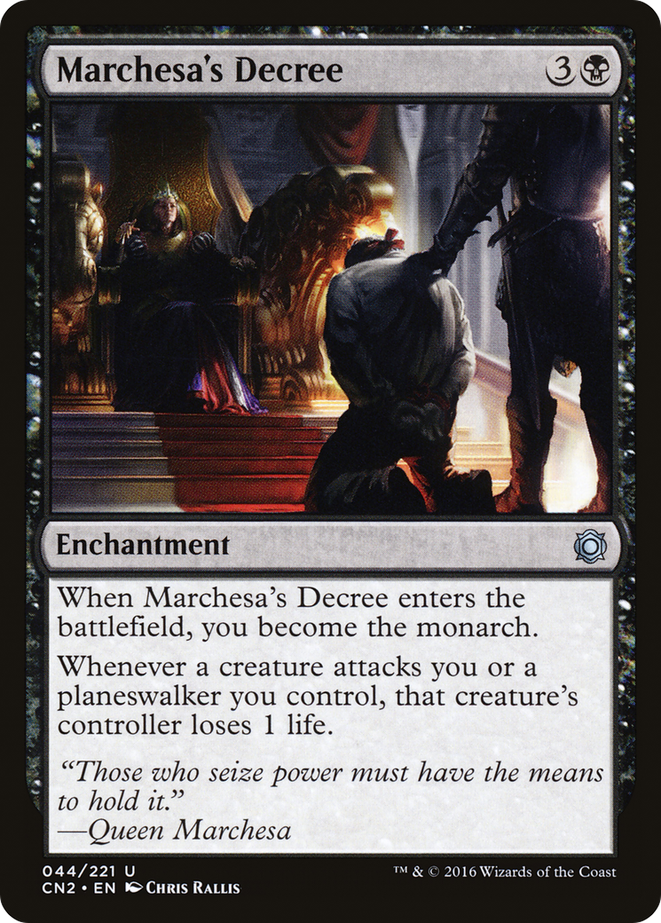 Marchesa's Decree (CN2-044) (Foil)